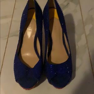 4 inch Gianni Bini crystal stud heels